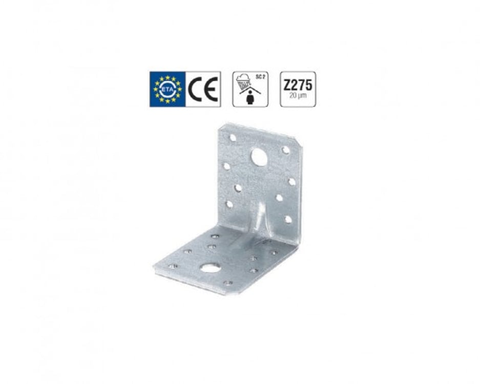 Angle Connectors With Rib, view 1