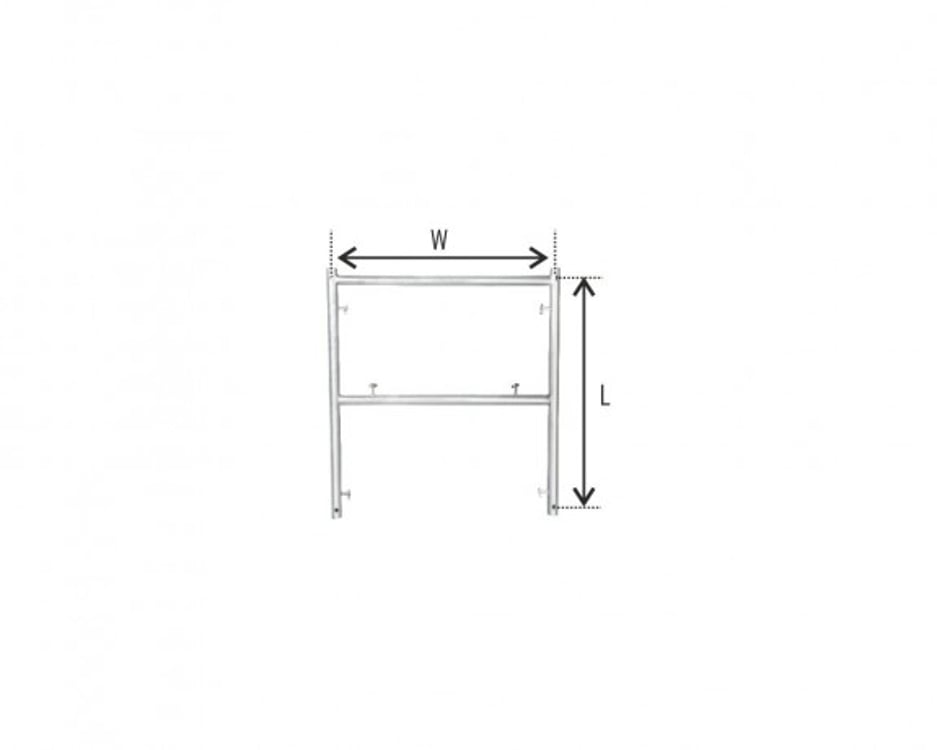 Frame 2 Steps, view 1