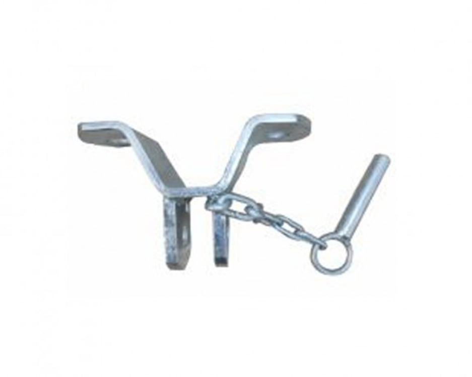 Spaced Gate Hanger, view 1
