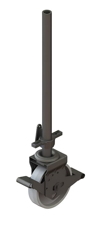 RALUTECH Castor with Spindle and Brake, view 1