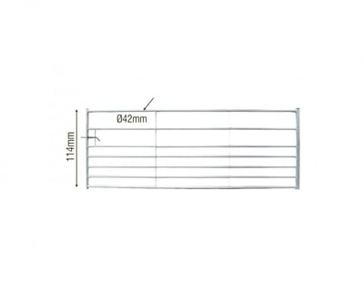 7 Bar National Gates, Galvanised Field Gates