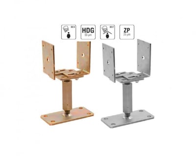Adjustable Post Supports, Adjustable Post Supports