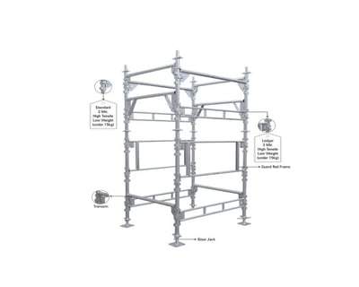 Haki Tower, HK Scaffolding System