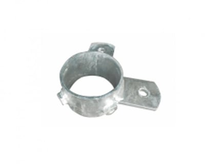 PIPE CLAMP 2 ½ " WITH 2 TABS 90°, Cattle Housing Equipment