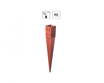 Pole Anchors Wedge Grip, Ground Anchors and Ground Plates