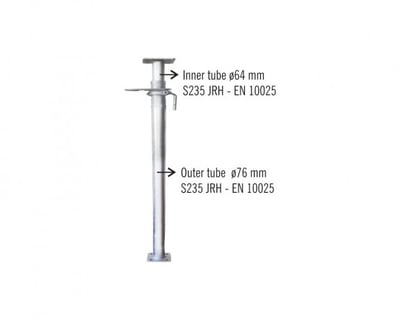 Props-Heavy Duty Special Size, Adjustable Steel Props