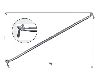Ringlock Diagonal Brace, Ringlock Scaffolding