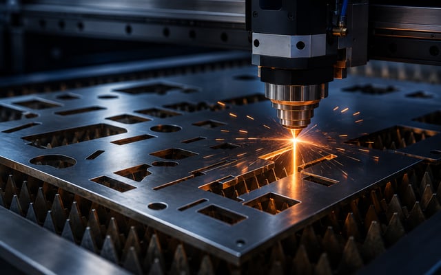 Sheet laser cutting
